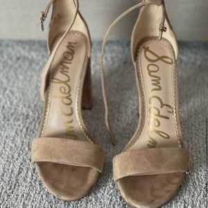 Sam Edelman tan block heel worn twice for weddings